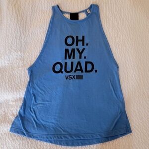 Victoria's Secret Sky Blue Muscle Tee
